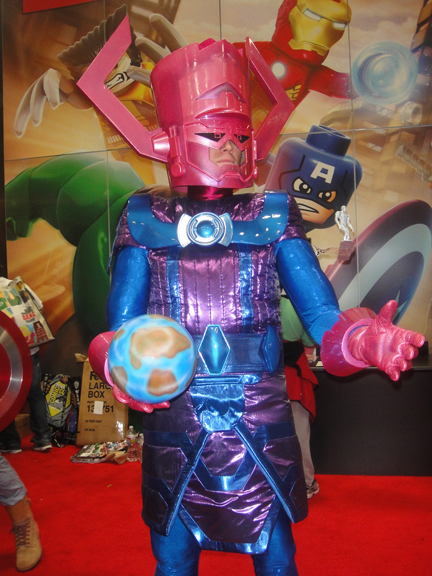 Galactus!!!!! Just one of the many amazing cosplay costumes I witnessed. 
