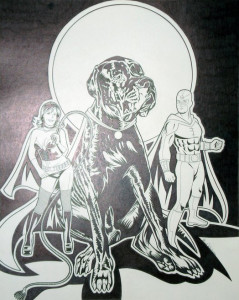 Custom Superhero Commission by Adam Wallenta
