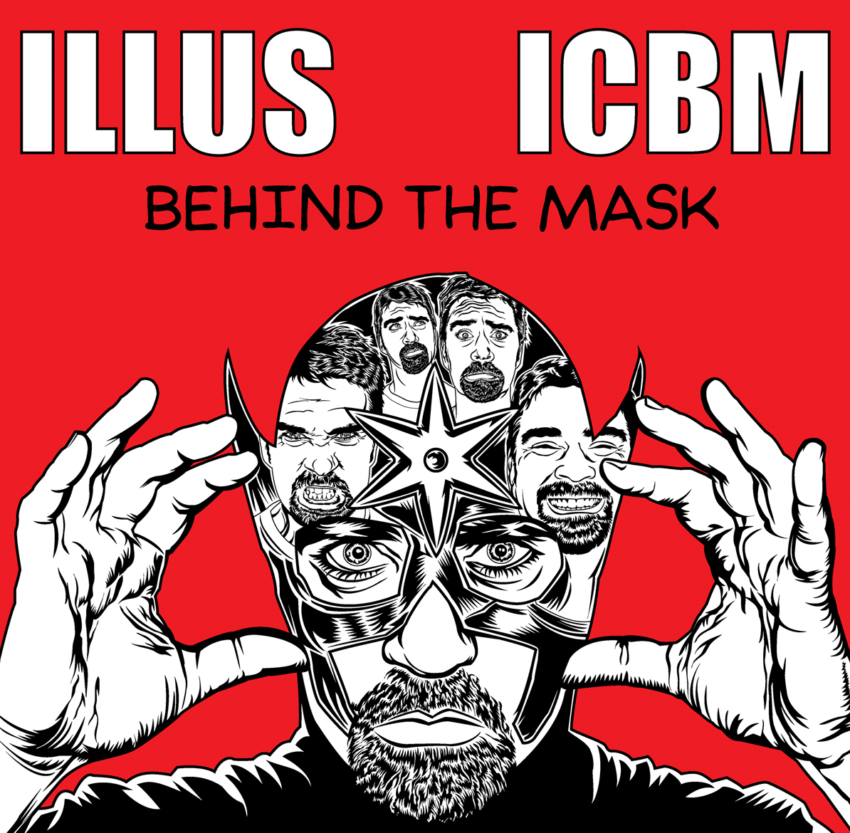 ILLUS: Behind the Mask. Illustrated by Adam Wallenta.