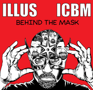 Behind the Mask album cover illustrated by Adam Wallenta