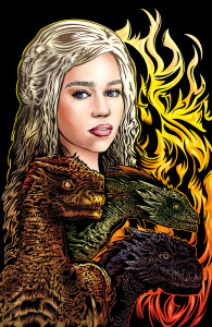 Daenerys Targaryen: Mother of Dragons by Adam Wallenta