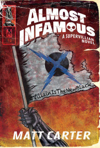 Almost Infamous: Cover Illustration by Adam Wallenta