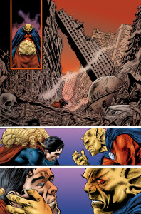 DC Comics Halloween Special Page 46. Colors by Adam Wallenta