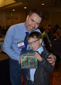 Adam Wallenta and Makana win the RINGO Award for "Best Kids Comic or Graphic Novel"